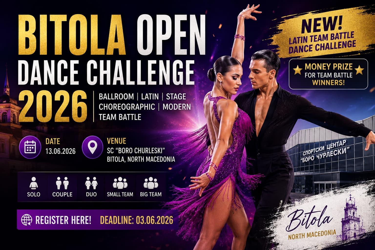 Bitola Open Dance Challenge 2026