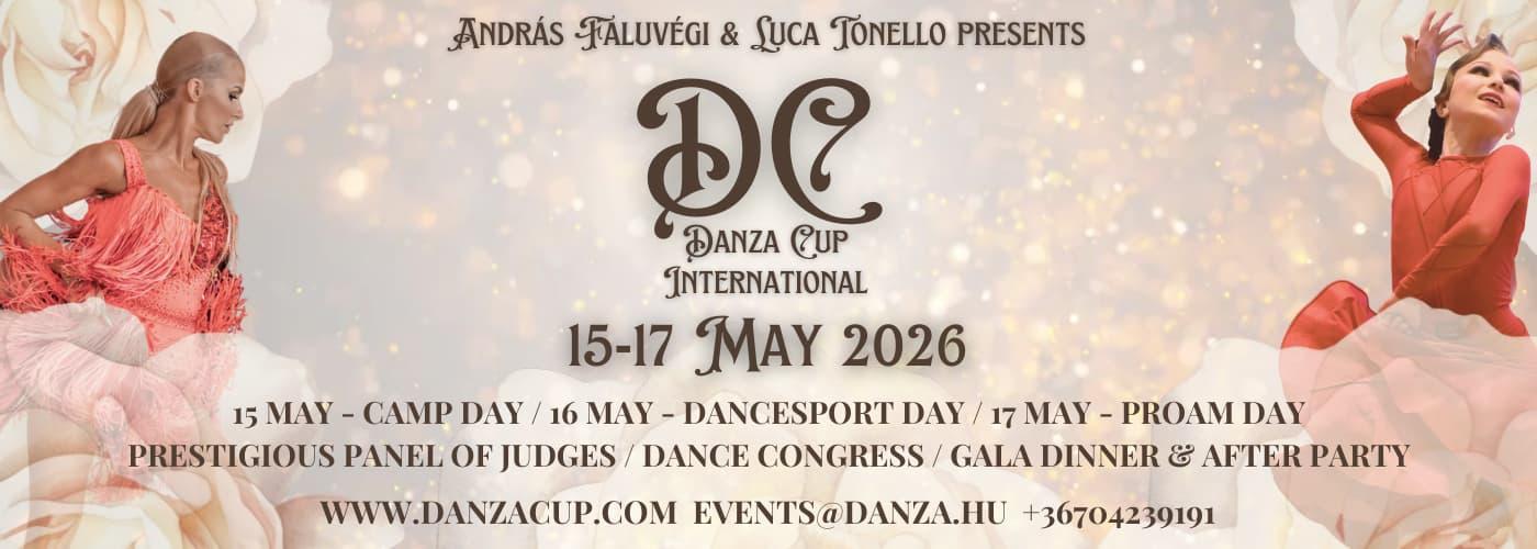 Danza Cup International – Dancesport & ProAm Open Championship & Camp 2026