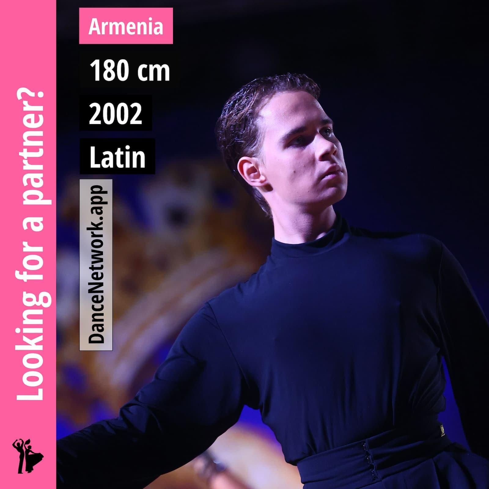 Matthew Glukhov – looking for a dance partner