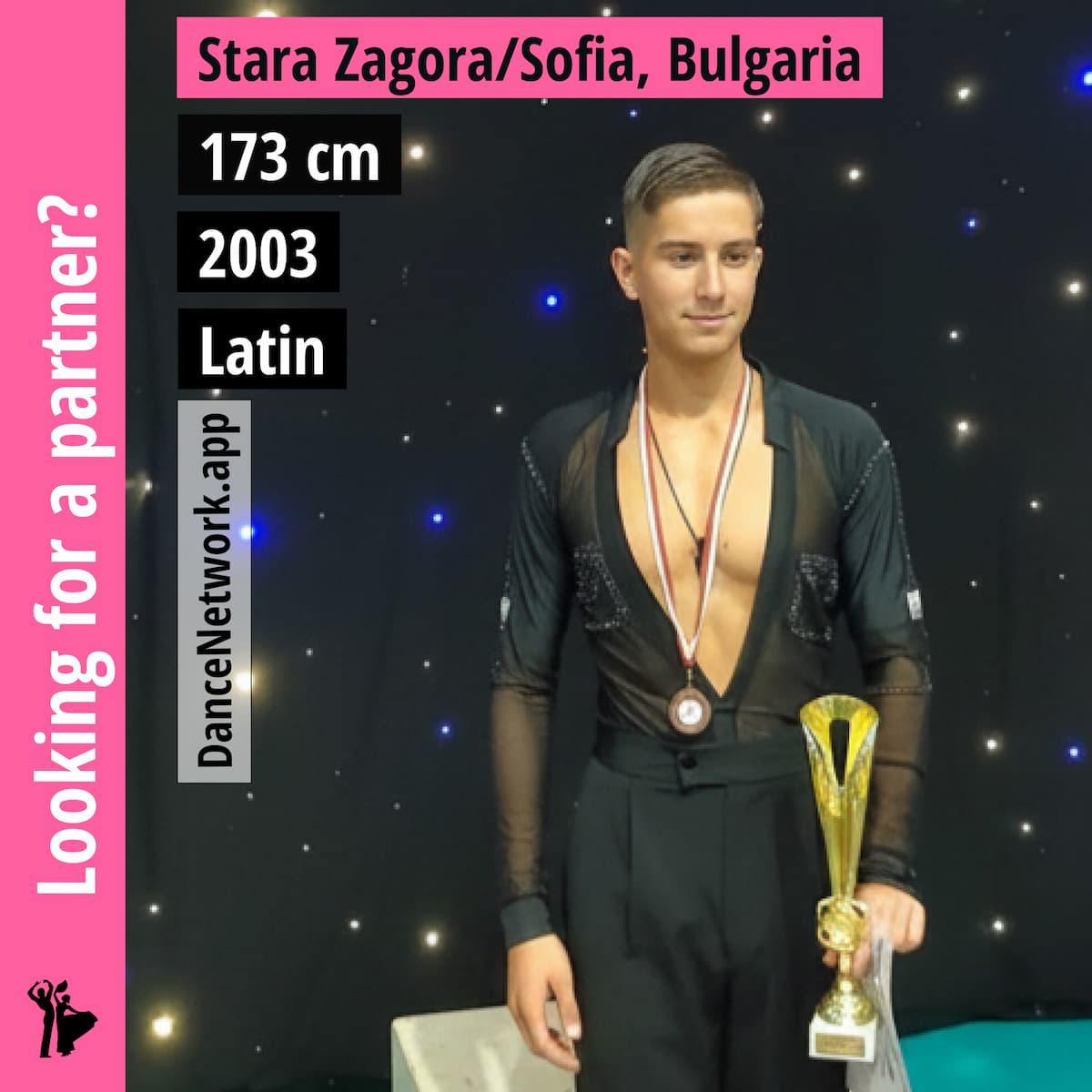 Mihail Mihailov – looking for a dance partner