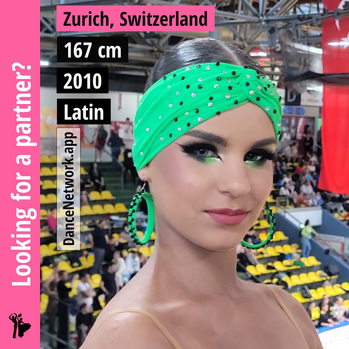 Shevchuk Kseniia – looking for a dance partner