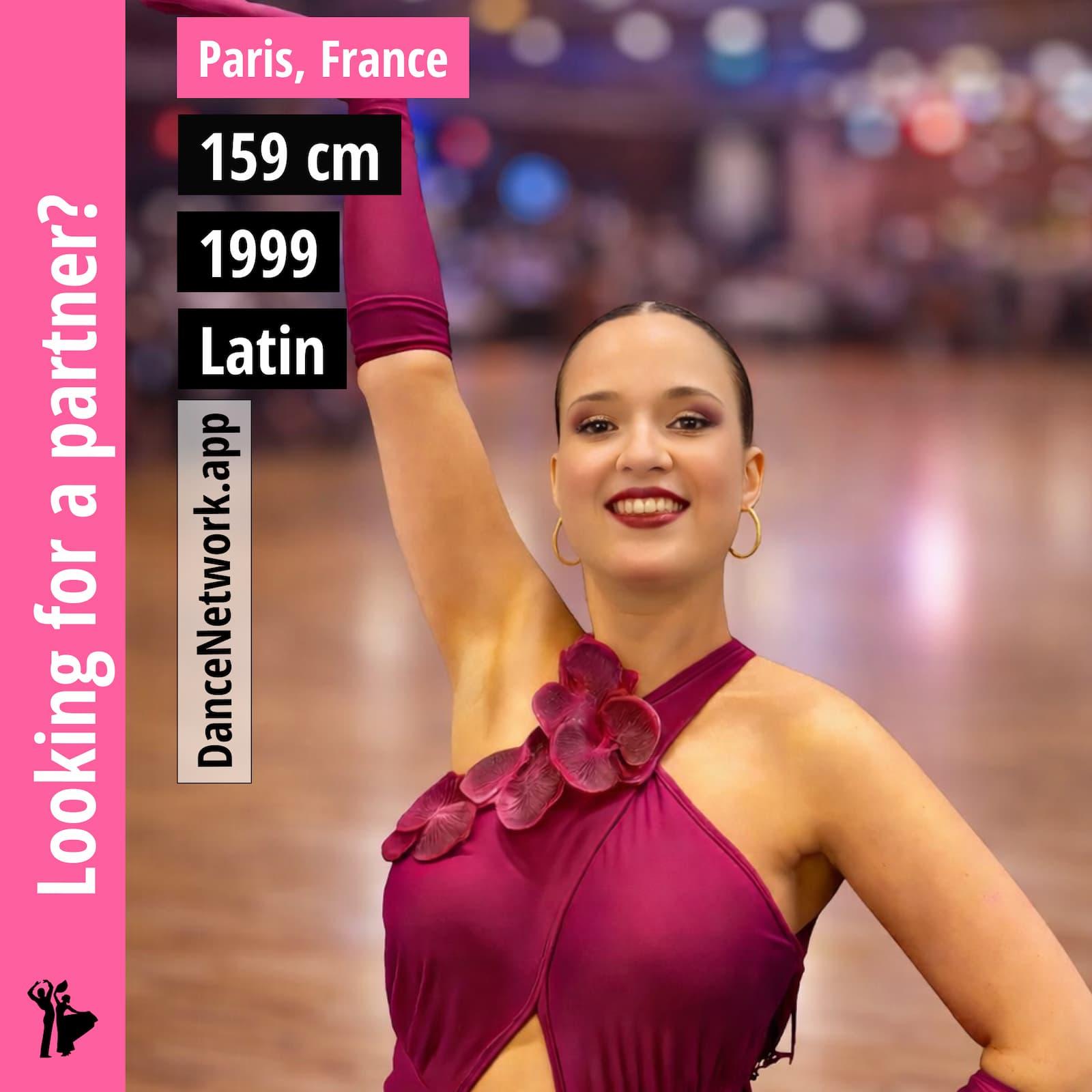 Manon Sanchez – looking for a dance partner