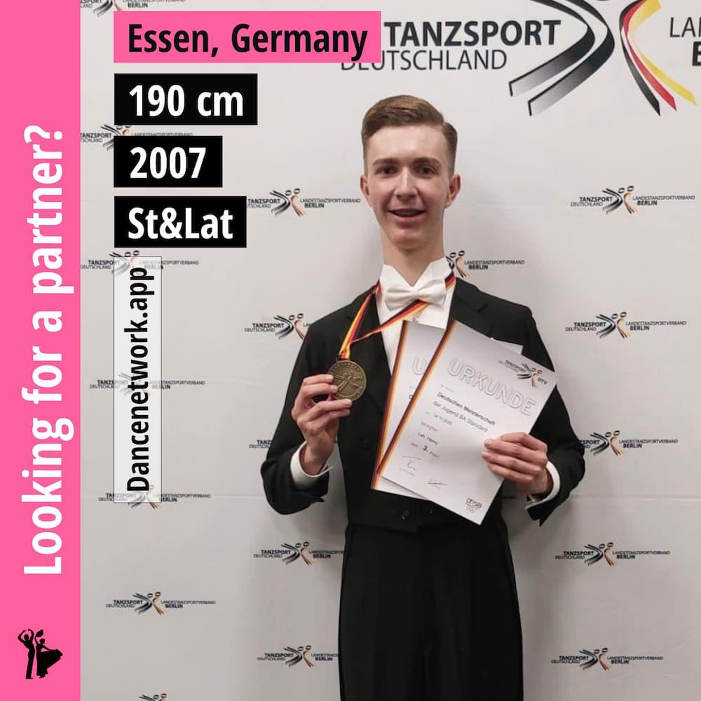 Henry Lah – looking for a dance partner