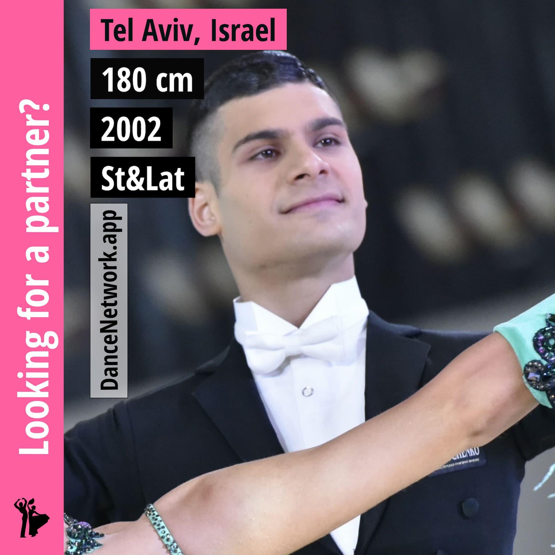 Adam Rafailov – looking for a dance partner