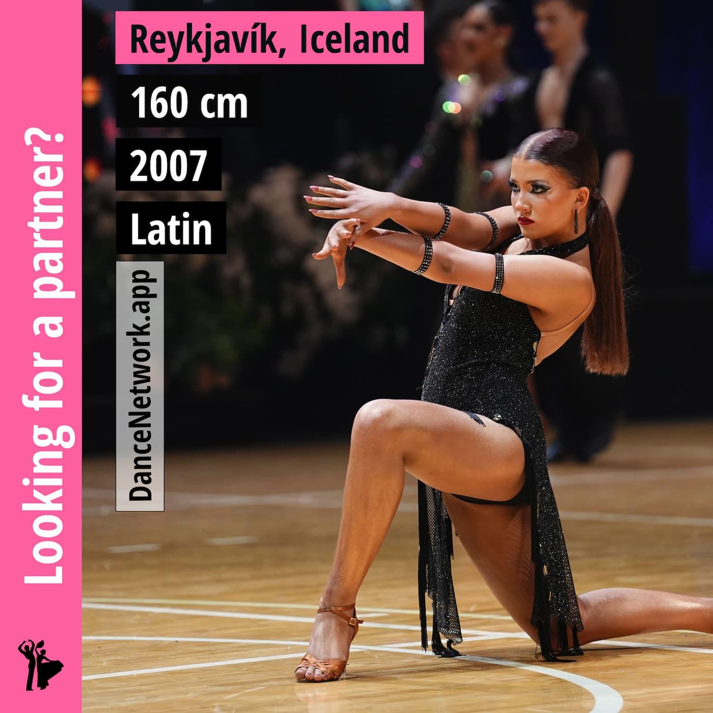 Aðalheiður Ósk Stefánsdóttir – looking for a dance partner