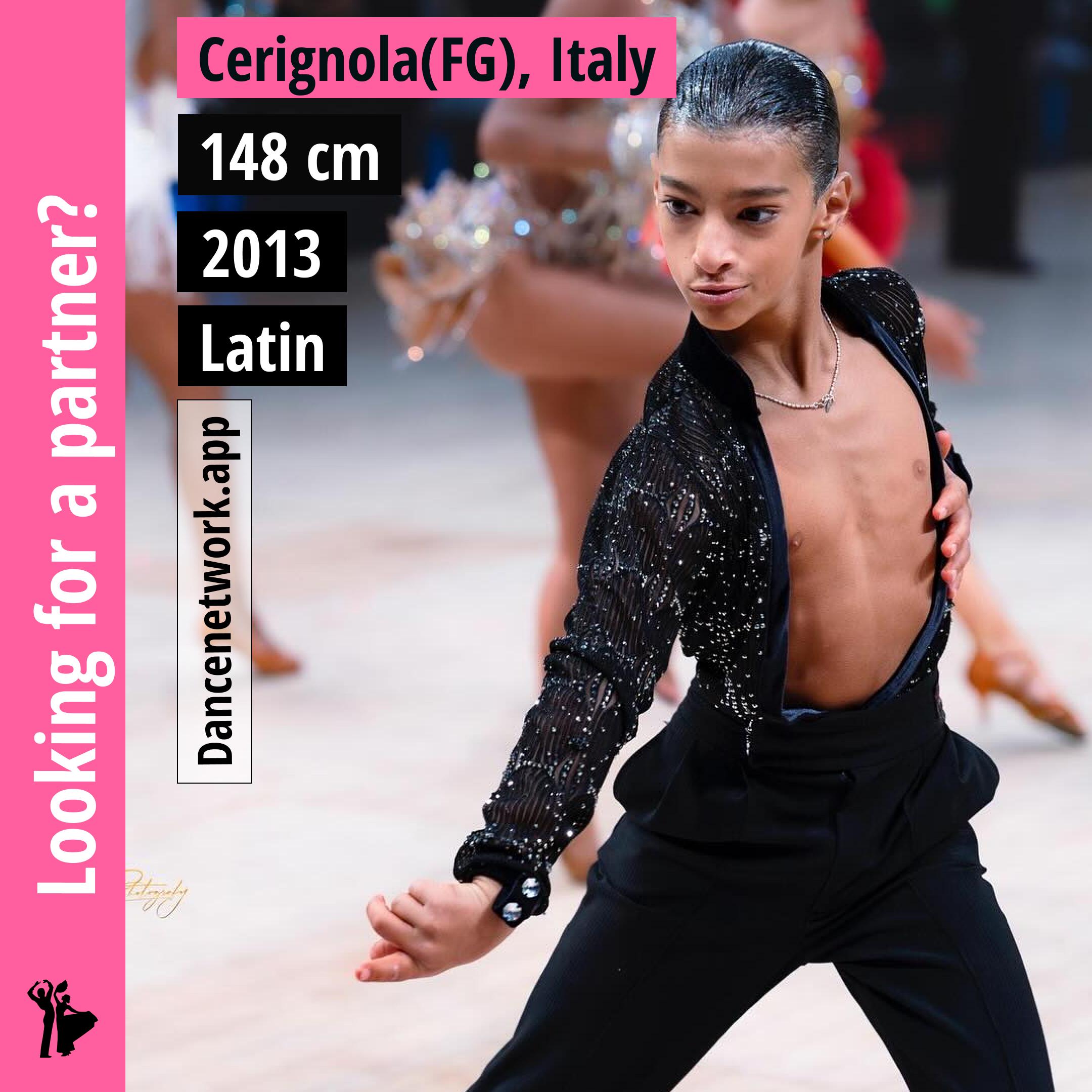 Gabriele Perchinunno – looking for a dance partner