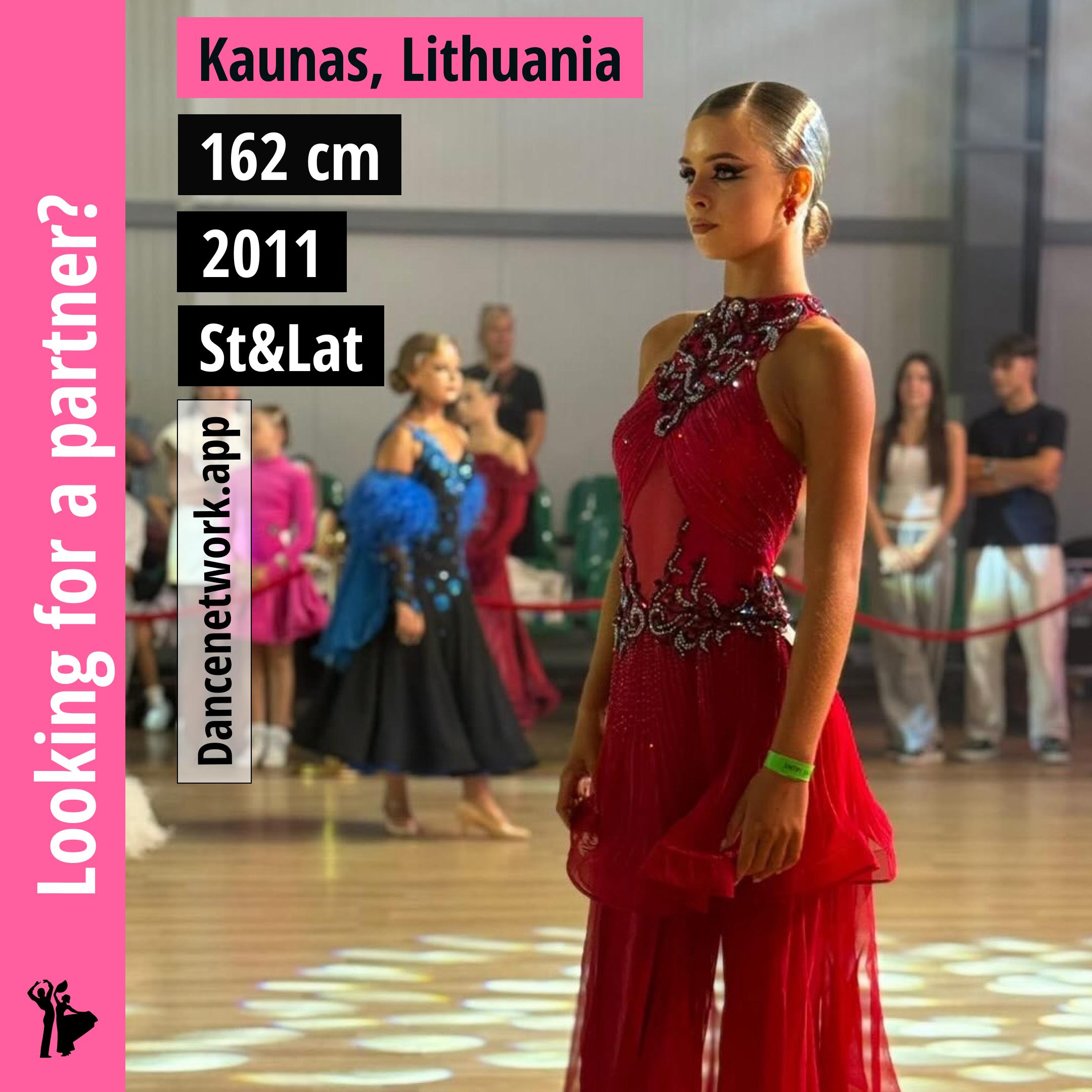 Dite Kandelyte – looking for a dance partner