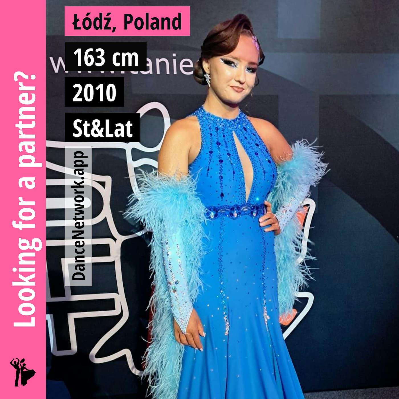 Adrianna Maciaszczyk – looking for a dance partner