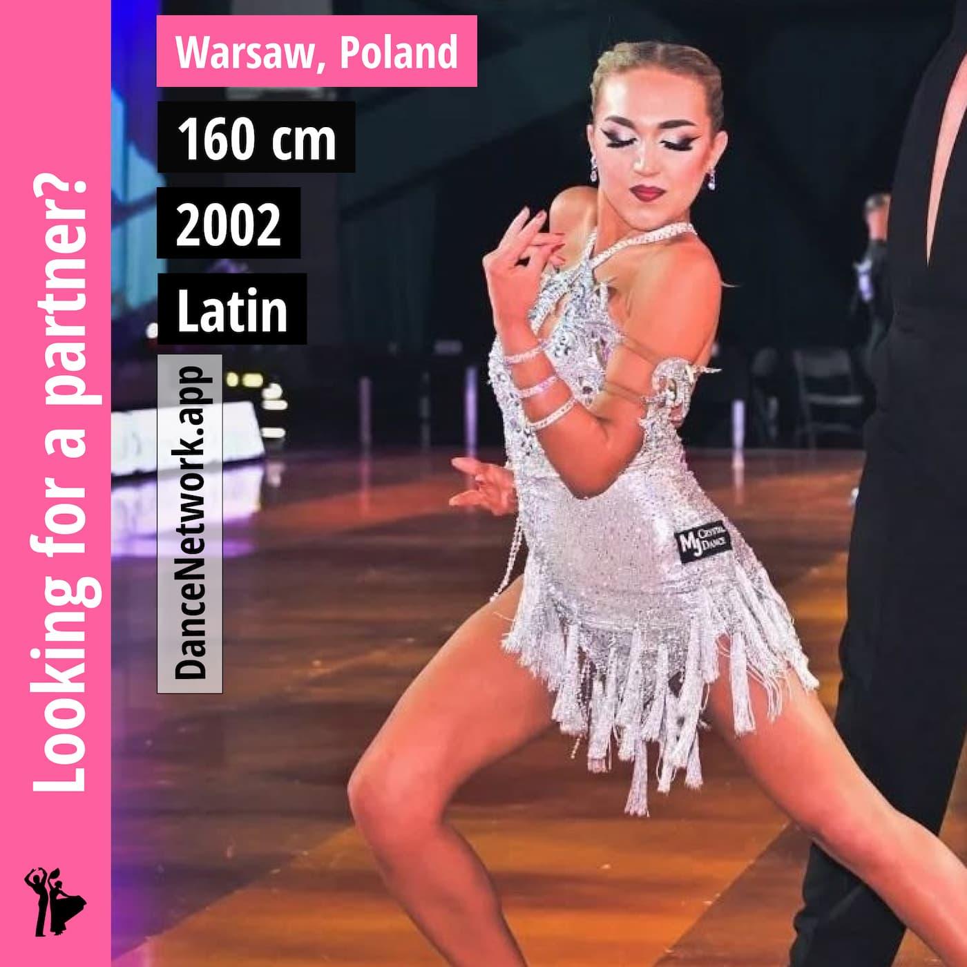 Daria Arczyńska – looking for a dance partner