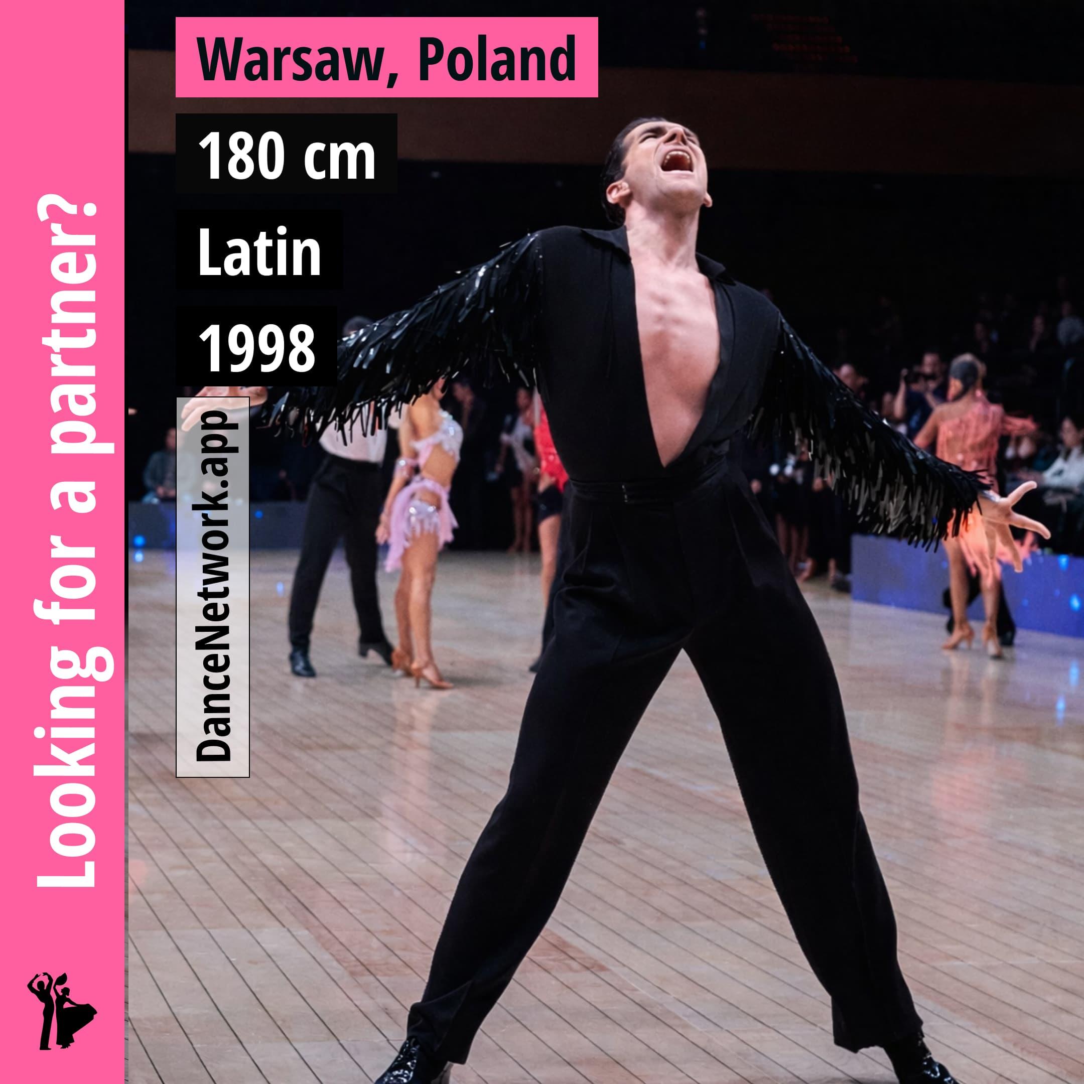 Piotr Głogowski – looking for a dance partner