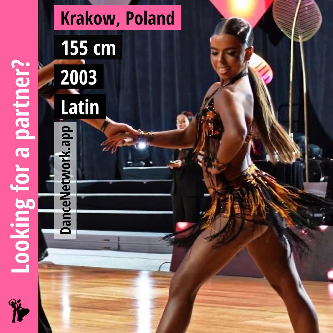 Kamila Zareba – looking for a dance partner