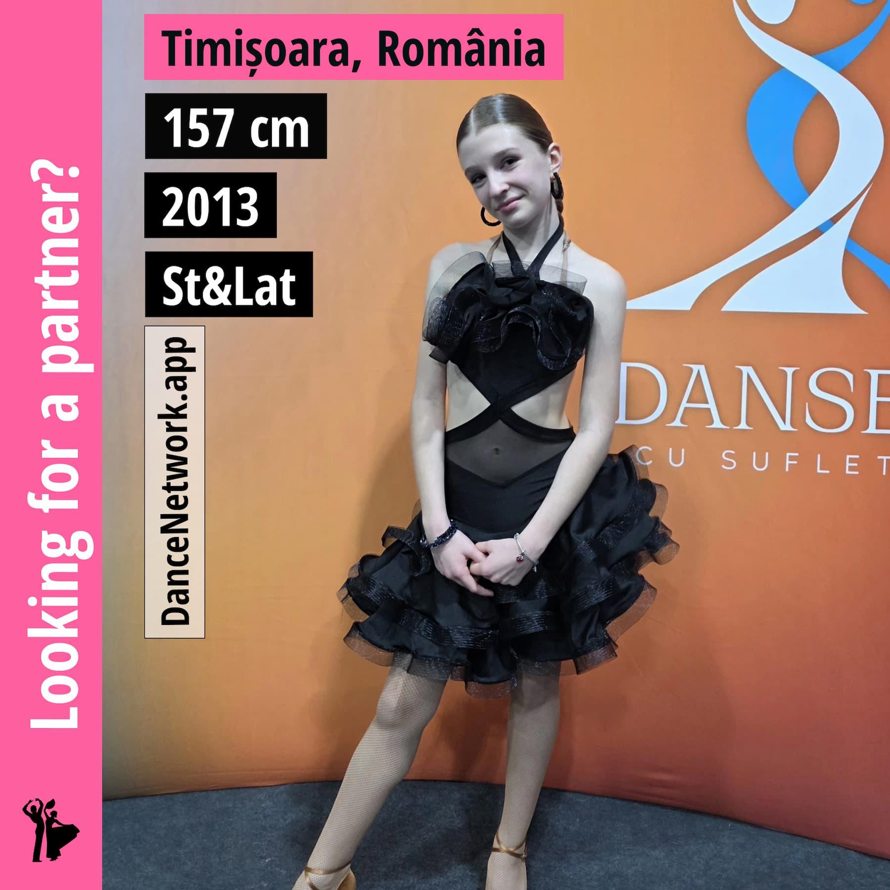 Iulia Ioana Lăzărescu – looking for a dance partner