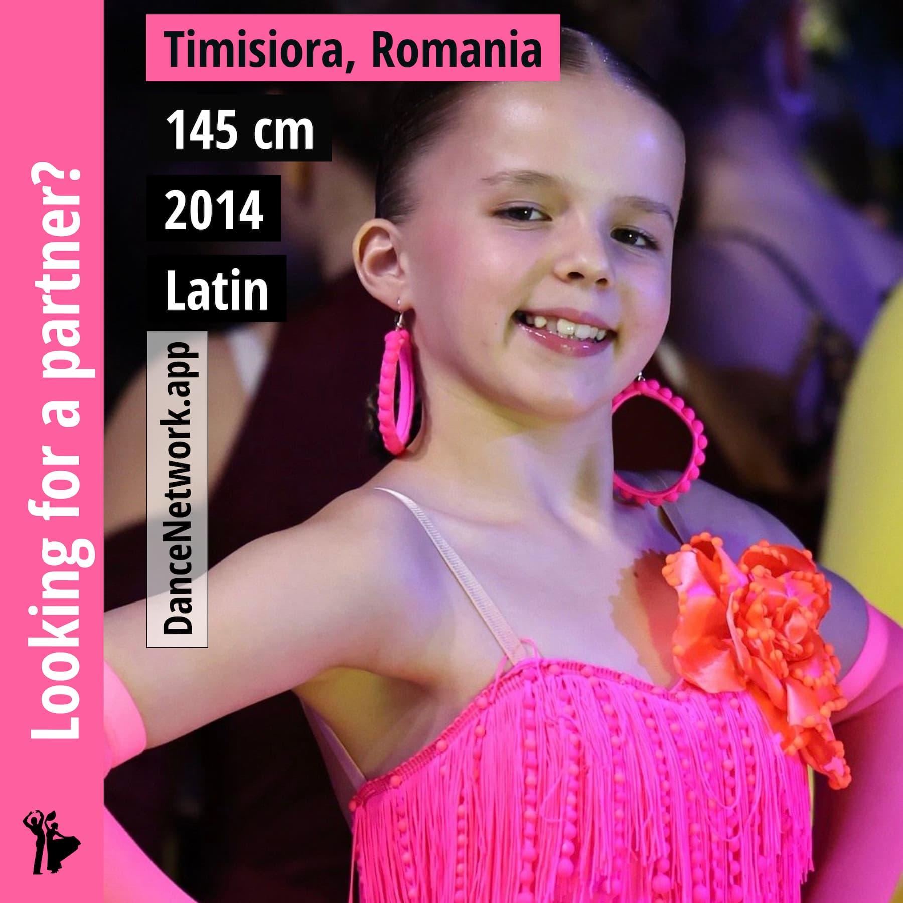 Alisa Zadorozhna – looking for a dance partner