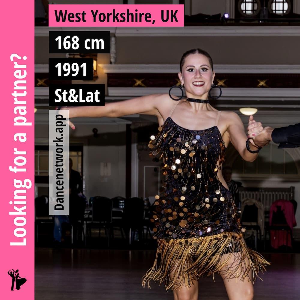 Helen Ibbetson – looking for a dance partner