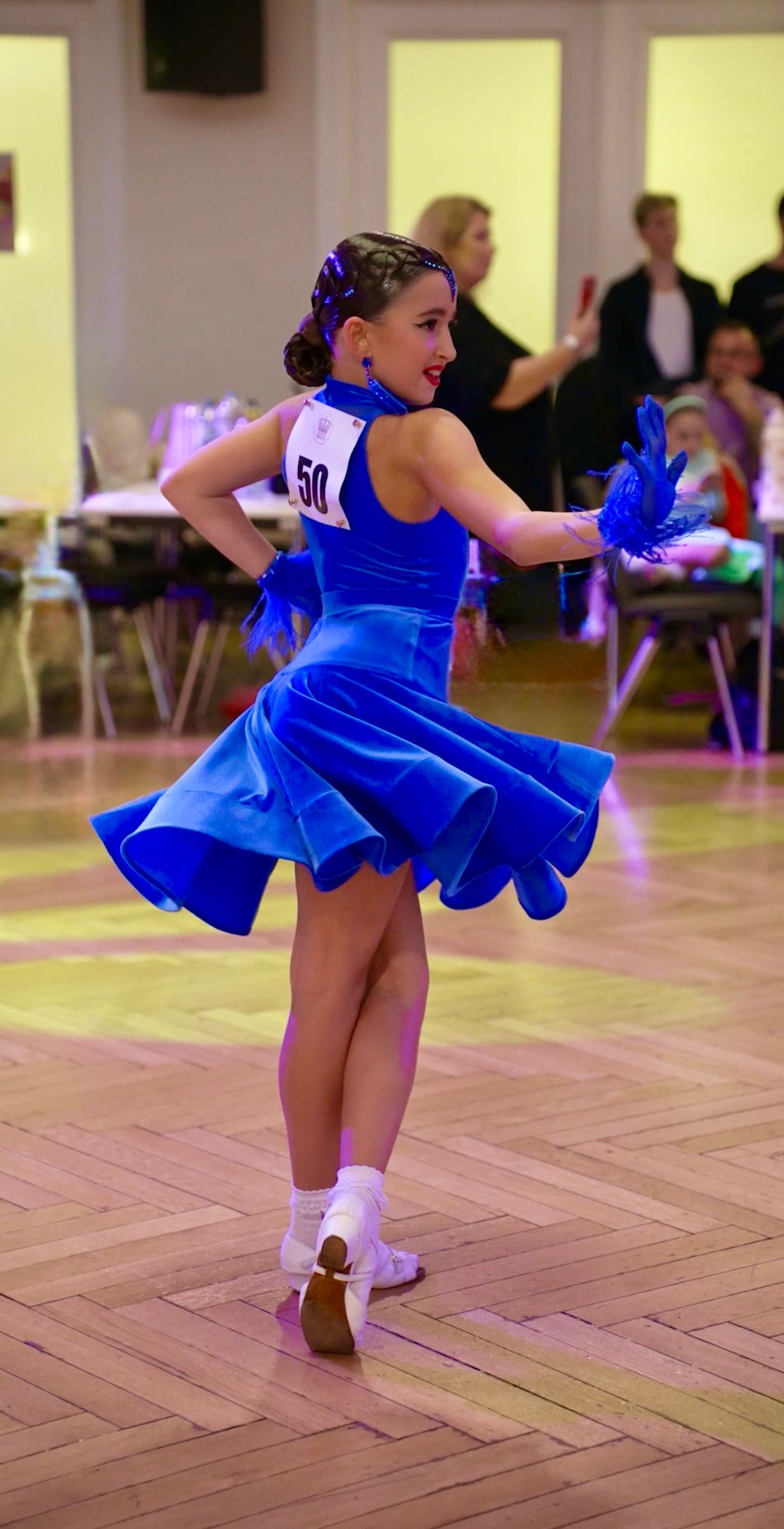 Blue Latin Dress by Bogdaschkina - 2